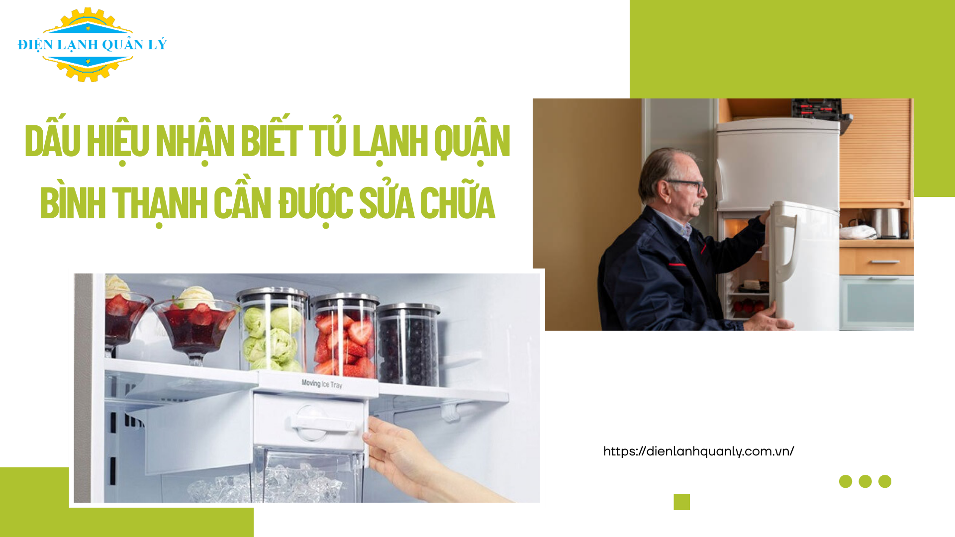 Dấu hiệu nhận biết tủ lạnh quận Bình Thạnh cần được sửa chữa