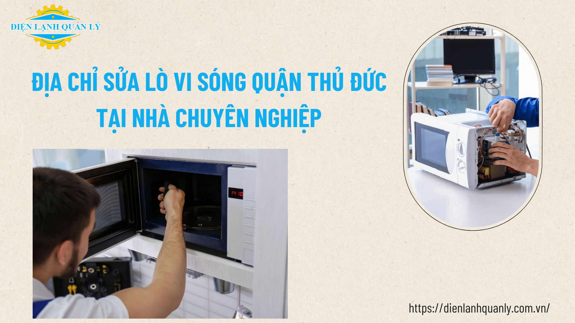 Địa chỉ sửa lò vi sóng quận Thủ Đức tại nhà chuyên nghiệp