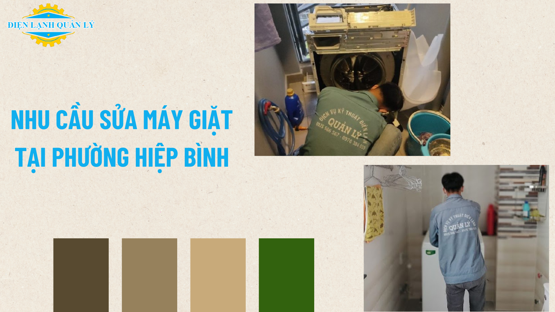 Nhu cầu sửa máy giặt tại Phường Hiệp Bình ra sao