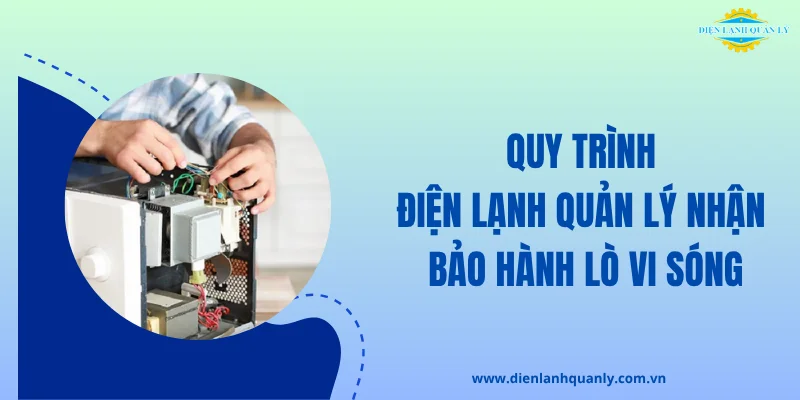 Quy trình Điện Lạnh Quản Lý bảo hành lò vi sóng