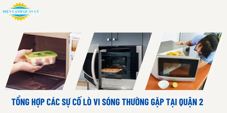 Tổng hợp các sự cố lò vi sóng thường gặp tại Quận 2 Tổng hợp các sự cố lò vi sóng thường gặp tại Quận 2