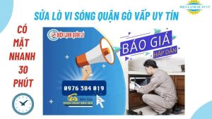 Sửa Lò Vi Sóng Quận Gò Vấp Uy Tín – Có Mặt Nhanh 30 Phút