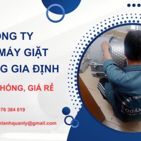 Công ty sửa máy giặt phường Gia Định có mặt chỉ sau 15 phút