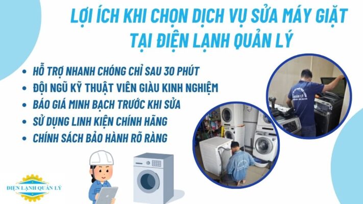 sửa máy giặt quận 1