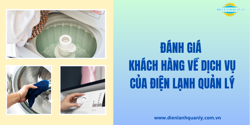 Feedback khách hàng khi sửa máy giặt quận Thủ Đức