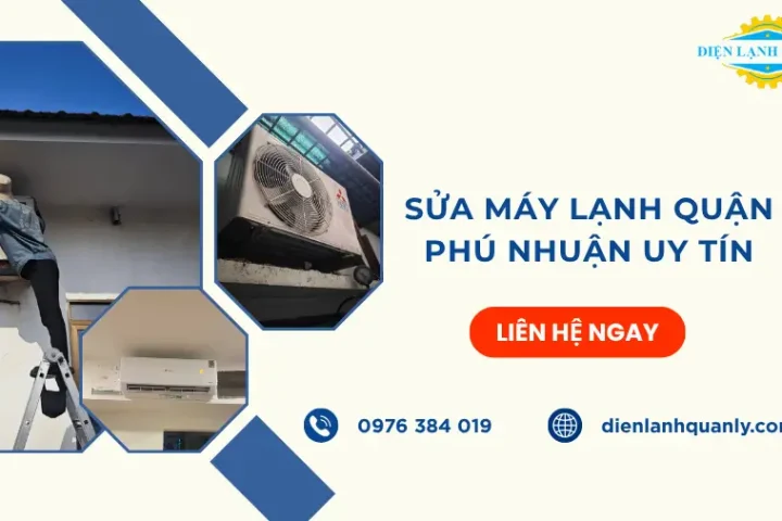 Dịch vụ sửa máy lạnh Quận Phú Nhuận chuyên nghiệp, uy tín
