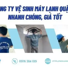 Công ty vệ sinh máy lạnh quận 2 nhanh chóng, giá tốt