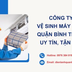 Công ty vệ sinh máy lạnh quận Bình Thạnh chu đáo, tận tâm