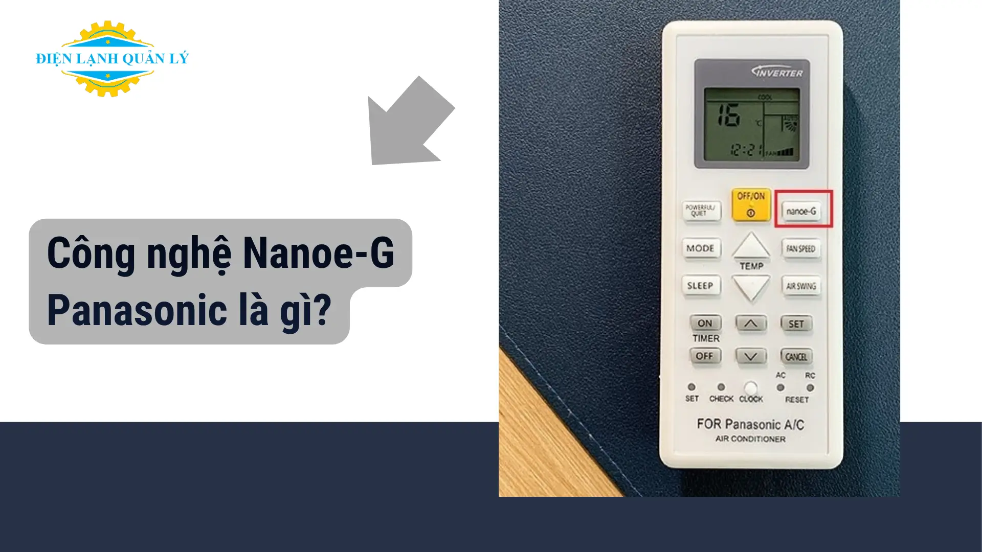 Công nghệ Nanoe-G Panasonic là gì?
