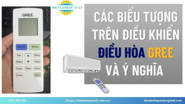 Các Biểu Tượng Trên Điều Khiển Điều Hòa Gree Và Ý Nghĩa