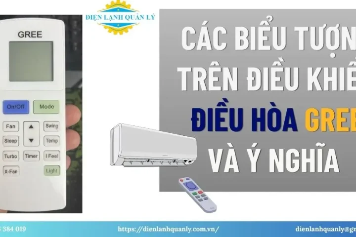 Các Biểu Tượng Trên Điều Khiển Điều Hòa Gree Và Ý Nghĩa