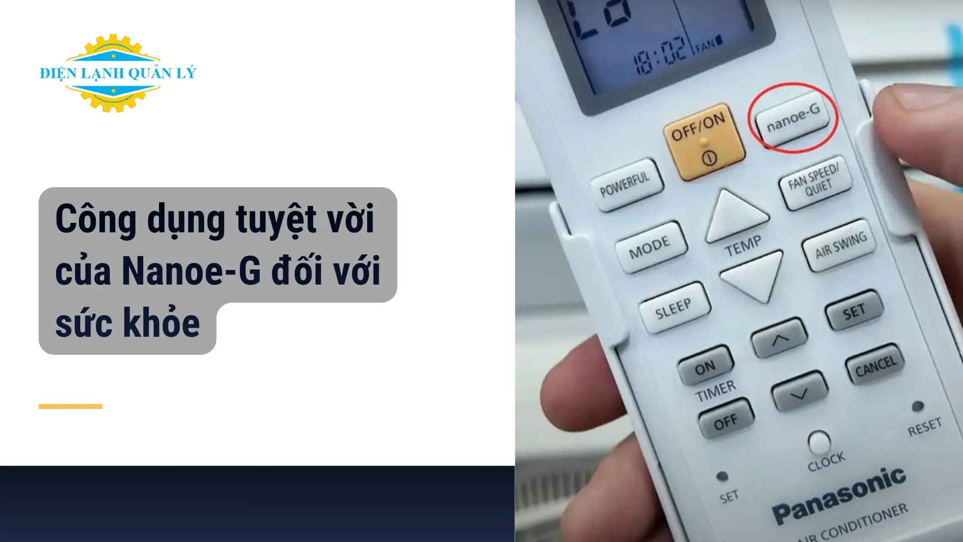 Công dụng tuyệt vời của Nanoe-G đối với sức khỏe