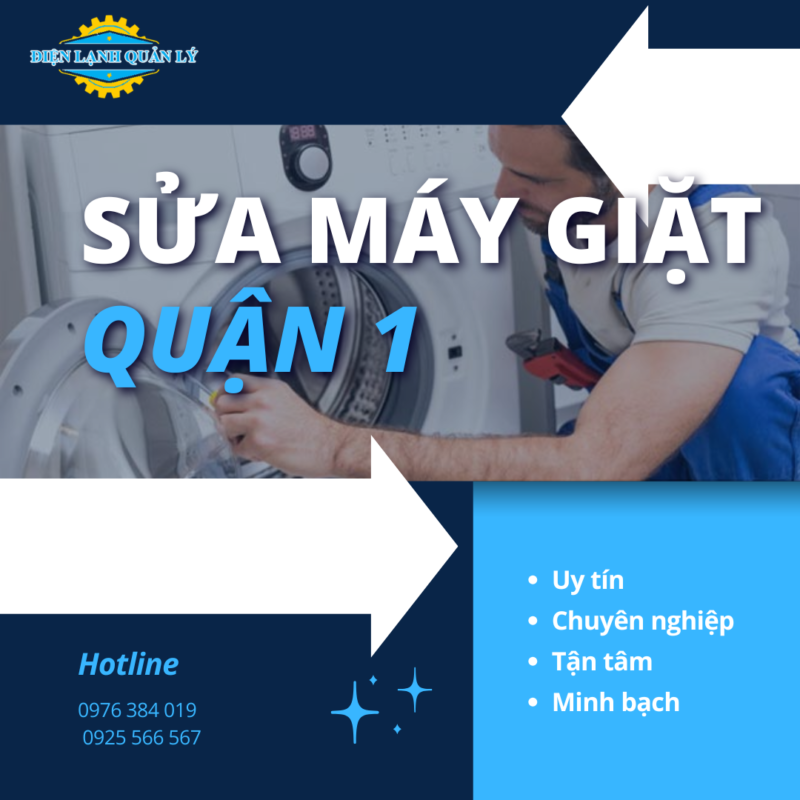 Nhu cầu sửa chữa và bảo hành máy giặt tại Quận 1