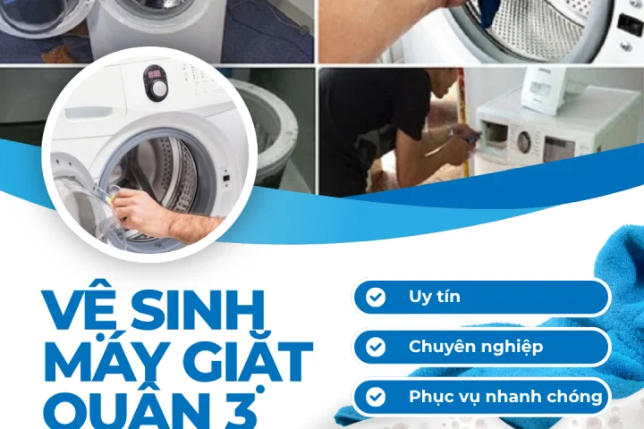 Dịch vụ vệ sinh máy giặt luôn được thực hiện với quy trình đầy đủ