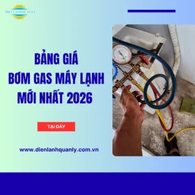 Bảng giá bơm gas máy lạnh mới nhất