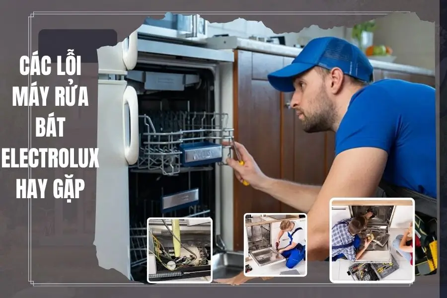 Một số lỗi máy rửa bát hay gặp khi sử dụng