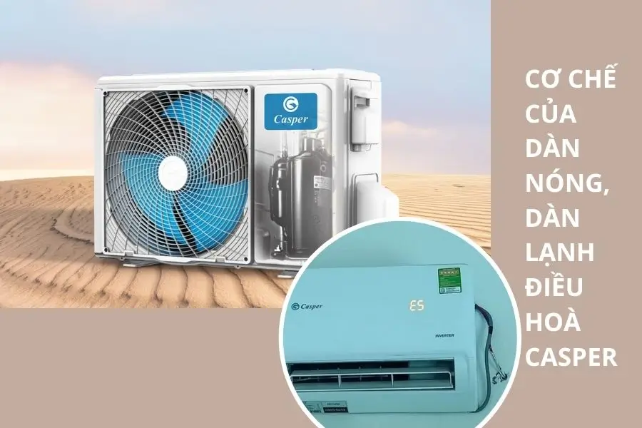 Cơ chế hoạt động dàn nóng, dàn lạnh điều hoà
