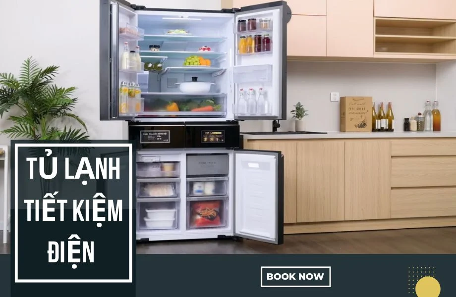 Dòng tủ lạnh tiết kiệm điện nhất