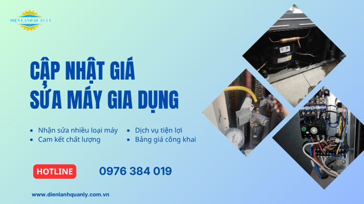 Bảng giá sửa chữa giá dụng