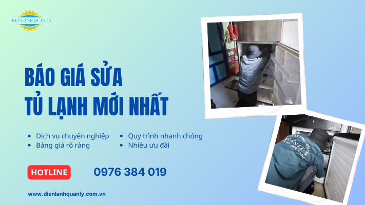 Bảng giá sửa tủ lạnh