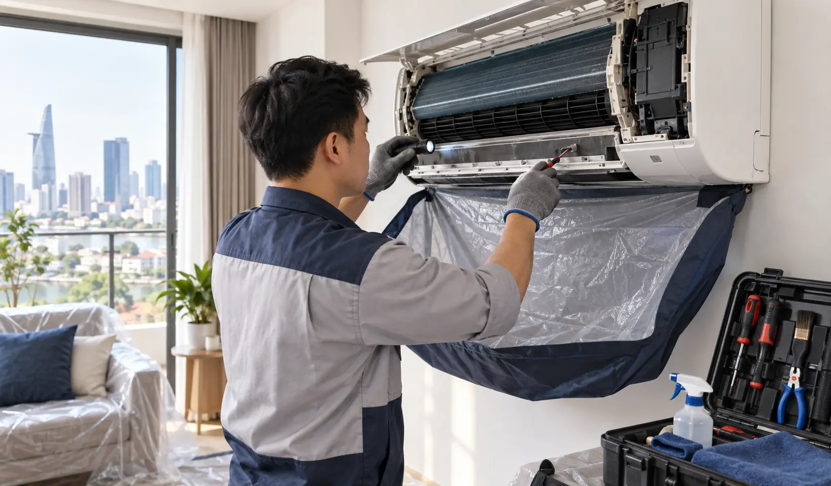 Những lỗi thường gặp ở dàn lạnh
