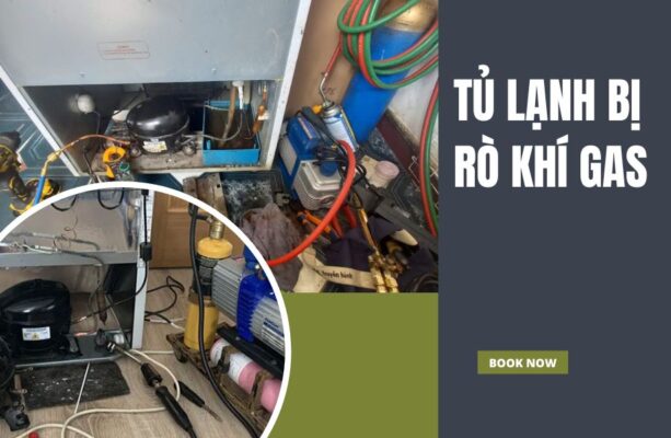 Bơm gas cho tủ lạnh