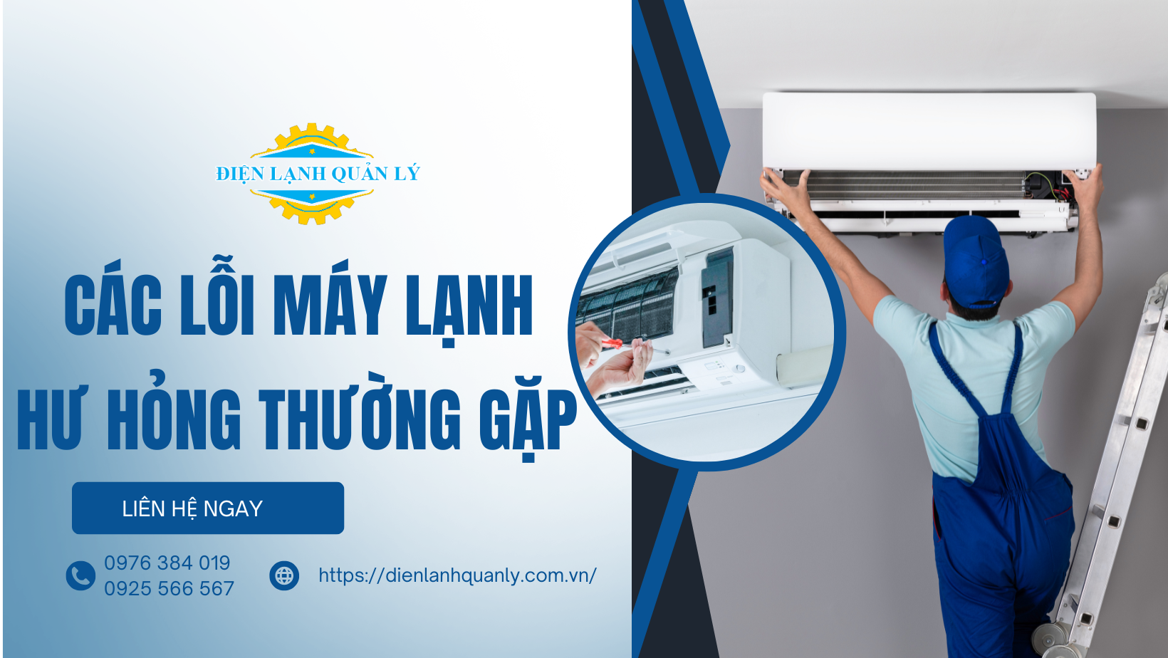 Máy lạnh vào mùa cao điểm thường gặp nhiều lỗi
