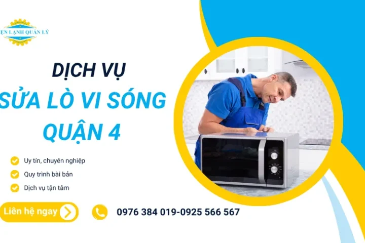 Điện Lạnh Quản Lý nhận sửa chữa mọi thương hiệu lò vi sóng