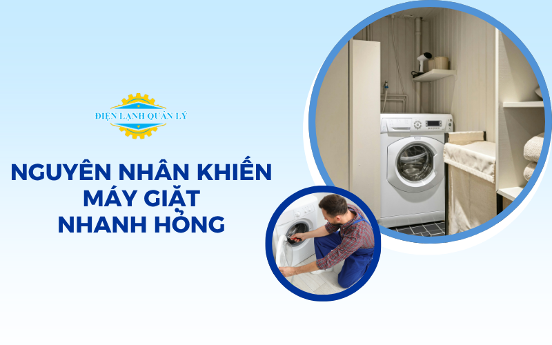 Những thói quen vô tình khiến máy giặt nhanh hỏng