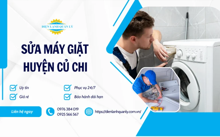 Đội ngũ kỹ thuật viên tại Điện Lạnh Quản Lý có khả năng sửa chữa mọi loại máy giặt
