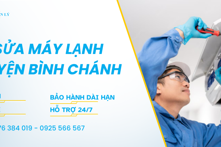 Dịch vụ sửa máy lạnh tại huyện Bình Chánh - Điện Lạnh Quản Lý