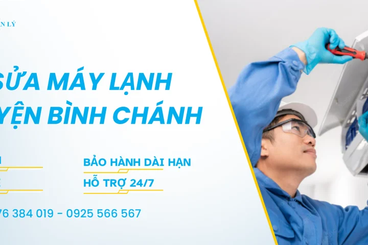Dịch vụ sửa máy lạnh tại huyện Bình Chánh - Điện Lạnh Quản Lý