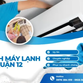 Điện Lạnh Quản Lý thực hiện vệ sinh máy lạnh Quận 12 theo quy trình bài bản