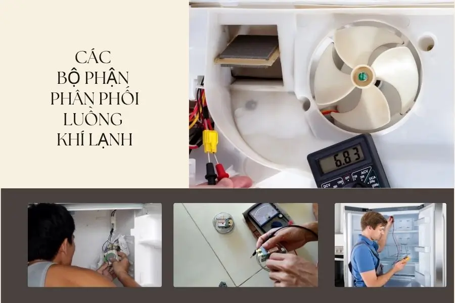 Các bộ phận phân phối luồng lạnh