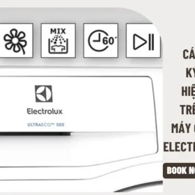 Một số kỹ hiệu trên máy giặt electrolux