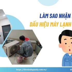 dấu hiệu máy lạnh hết gas