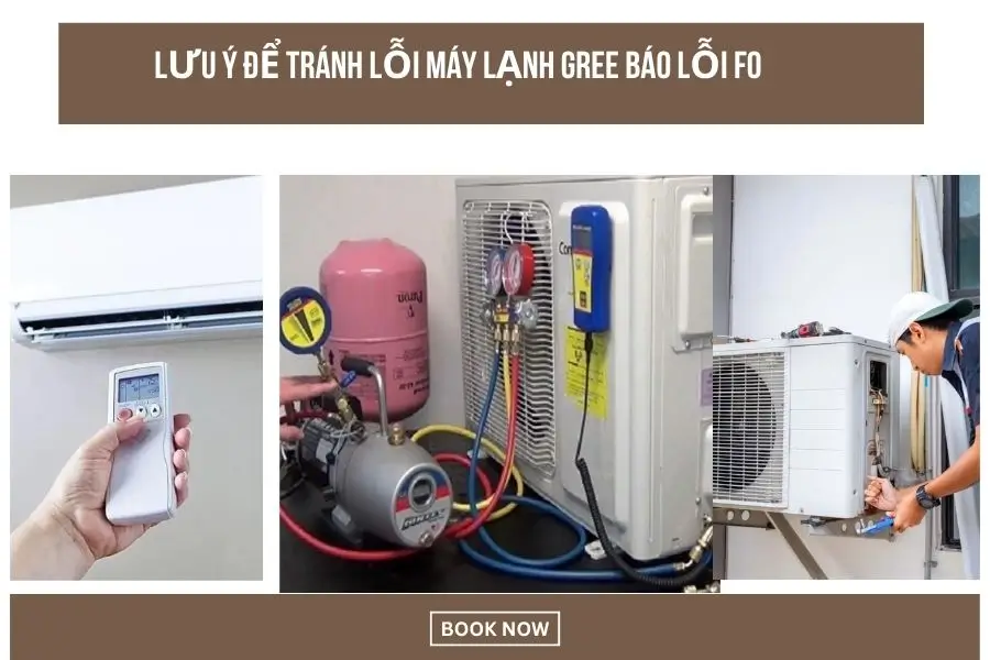 Lưu ý sử dụng máy lạnh Gree để hạn chế lỗi