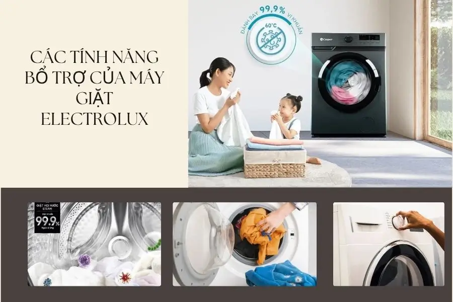 Tính năng thông minh của máy giặt