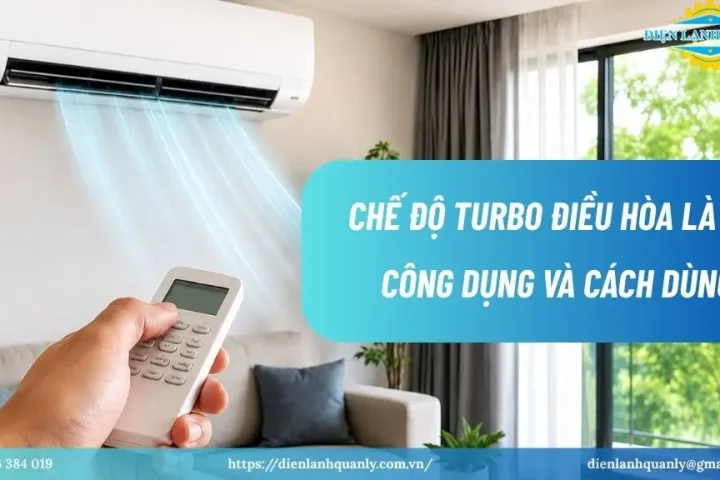 Chế độ turbo điều hòa là gì? Công dụng và cách dùng