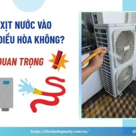 Có nên xịt nước vào cục nóng điều hòa không? Lưu ý quan trọng