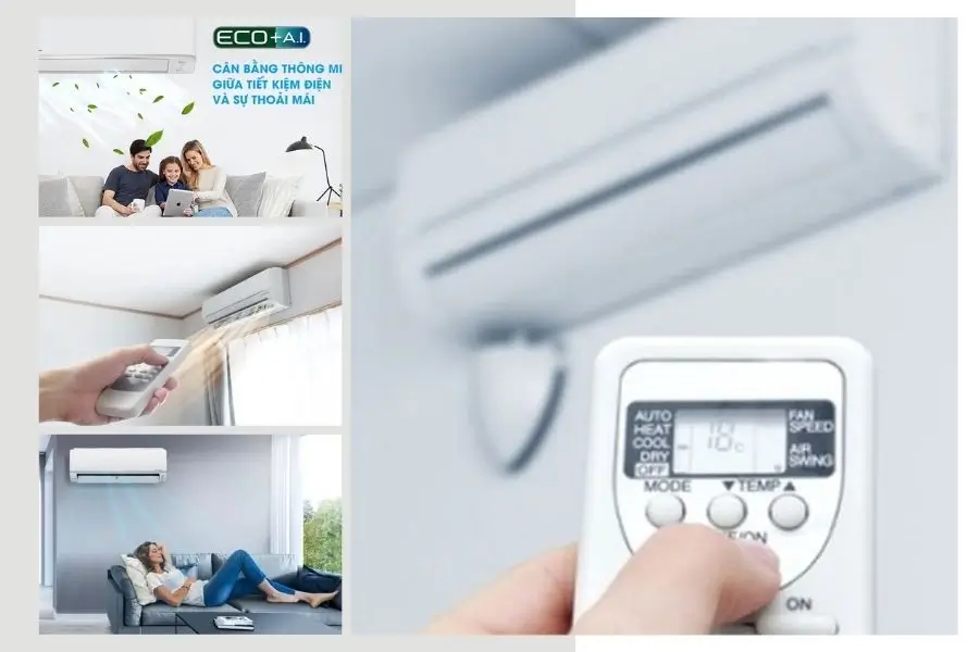 So sánh chế độ Auto Comfort và Ecovi