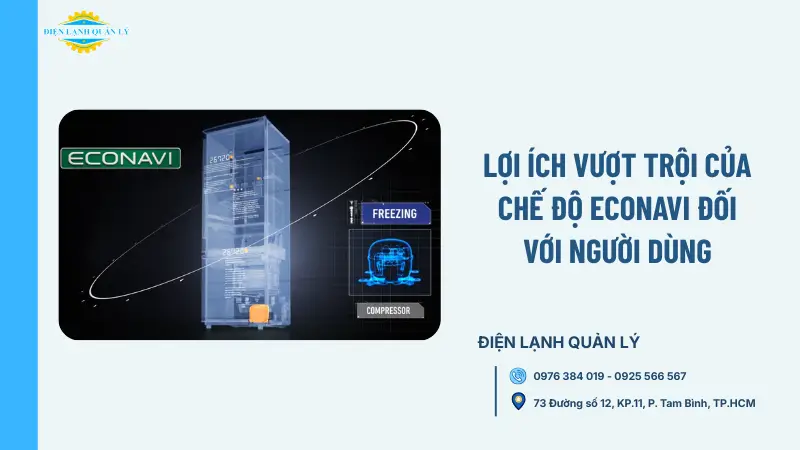 Lợi ích vượt trội của chế độ Econavi đối với người dùng