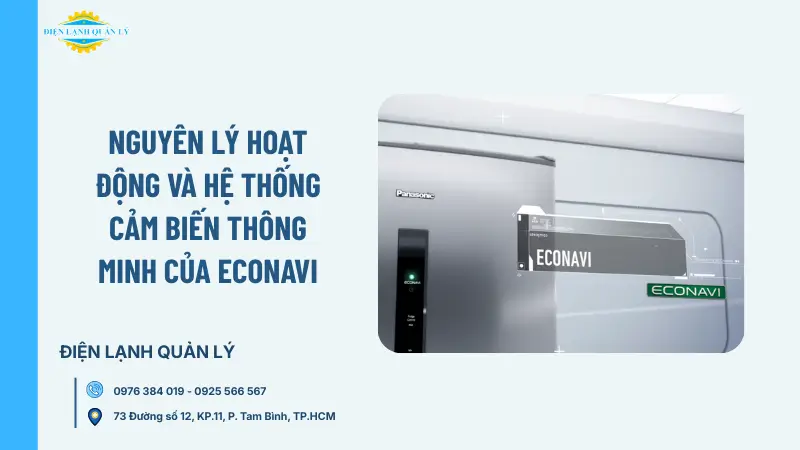 Nguyên lý hoạt động và hệ thống cảm biến thông minh của Econavi