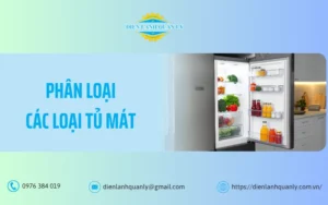 Phân loại theo thiết kế và số lượng cánh cửa là cách phân loại tủ mát phổ biến nhất hiện nay