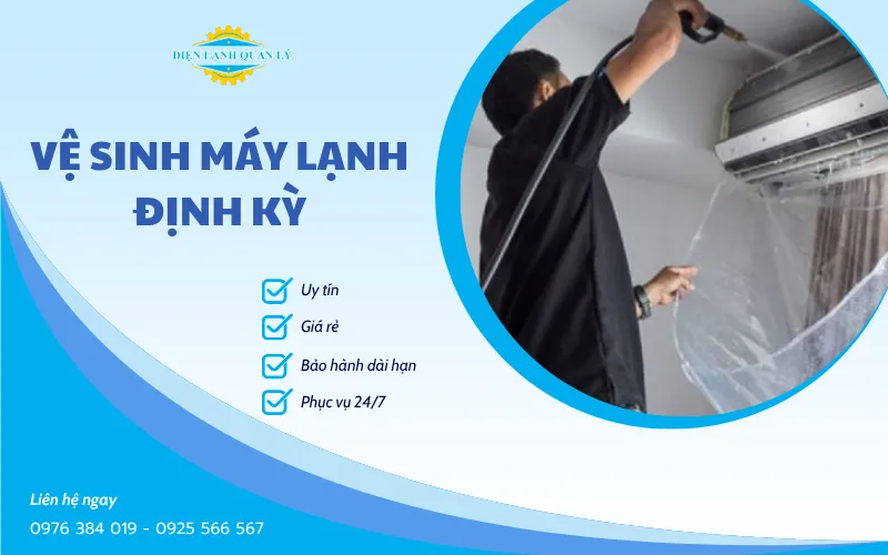 Vệ sinh máy lạnh định kỳ giúp kéo dài tuổi thọ thiết bị