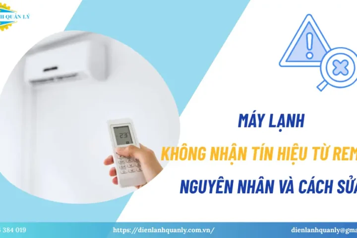 Máy lạnh không nhận tín hiệu từ remote: nguyên nhân và cách sửa