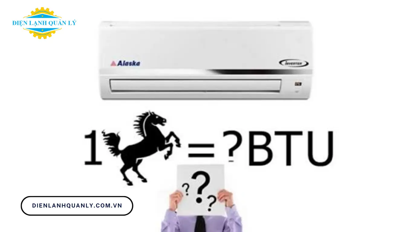 Máy lạnh 12000btu là bao nhiêu ngựa?