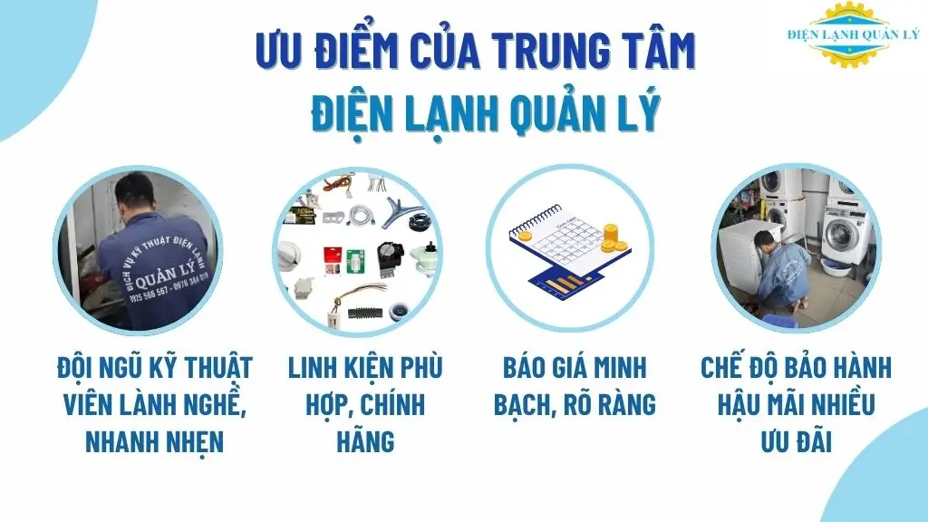 Vì sao nên lựa chọn dịch vụ sửa tủ lạnh mini tại Điện Lạnh Quản Lý?